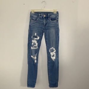 American Eagle Ripped Jeggings